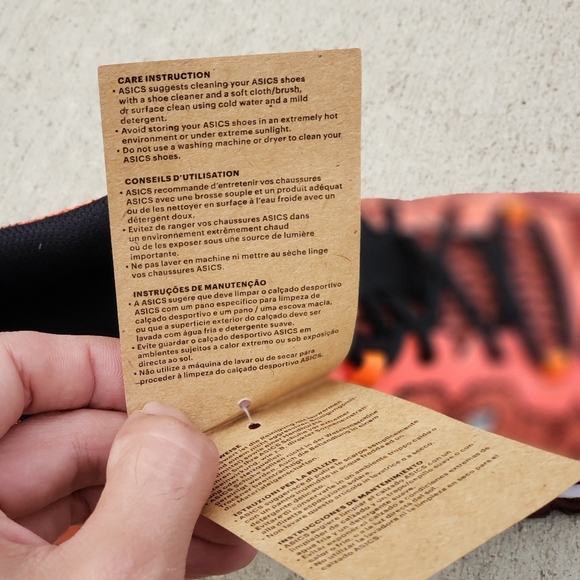 Asics Gel Quantum 360 Mens Running Shoes Red Black - Picture 3 of 7